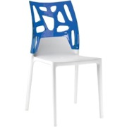 Silla EGO-ROCK BLANCA/AZUL